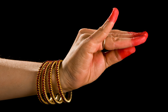 Distinct single-handed hasta from the Bharatarnava